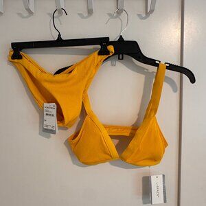L Space Camancho Classic Ribbed Bikini Bottoms & LSpace Farrah Ribbed Bikini Top